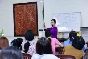 lớp học cắm hoa