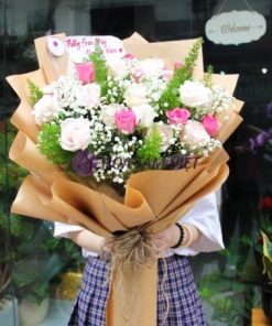 Bó Hoa Hồng Dịu Dàng (HB50)